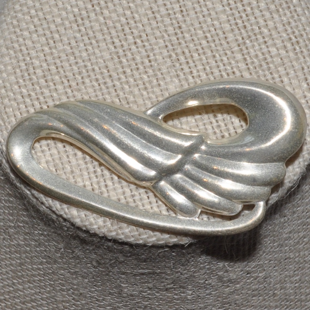 Sterling silver contemporary brooch/pin